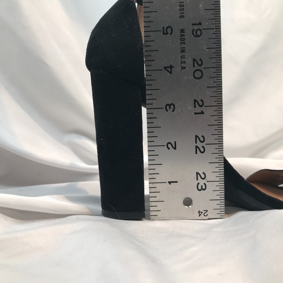 Merona Slingback Open Toe Block Heels Buckle Strap Womens US 8 EU 38.5 UK 6 - Picture 13 of 13